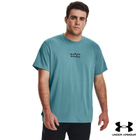 Under Armour UA Mens Checkered Heavyweight Short Sleeve อันเดอร์ อาร์เมอร์ เสื้อออกกำลังกาย สำหรับผู้ชาย