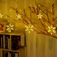 Led Star Lighting Strings ไฟสีกระพริบตกแต่งวันหยุดคริสต์มาสบรรยากาศห้องห้องนอน Ornaments