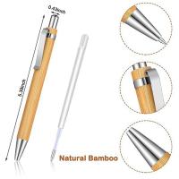 80Pcs Ballpoint Pen Set Bamboo Ballpoint Pen Office &amp; School Supplies Pens &amp; Writing Supplies Gifts