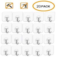 20Pcs/Set Seamless Adhesive Load 10KG Stick Wall Hanger