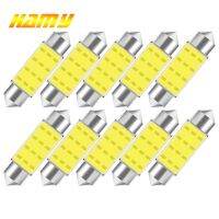 10 PCS C5W LED Bulb C10W Festoon 31/36/39/41/42mm 12V COB 7000K White Car Interior Dome Reading Lights Trunk License Plate Lamp Bulbs  LEDs  HIDs