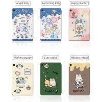 เคสแท็บเล็ตสําหรับ HONOR Pad X8 10.1-นิ้ว / X8 Lite 9.7-นิ้วลายการ์ตูนน่ารักการป้องกันแบบรวมทุกอย่างฝาครอบขาตั้งพับพลิกได้ด้วยฟังก์ชั่นการนอนหลับและปลุกอัตโนมัติ