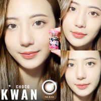 ร้านเลนส์สวยคอนแทค Wink รุ่น Kwan /สี Choco น้ำตาลเข้ม นำเข้าจากเกาหลี มี อย.ไม่มีค่าสายตา(แฟชั่นสุดHit ขายดี)