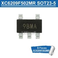 5pcs XC6209F502MR 9BMA SOT23-5 5V LDO Regulator IC Chip new original