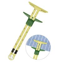 Livecity Multifunctional Sliding Gauge Patchwork Ruler Quilting Tailor Sewing Craft Tool