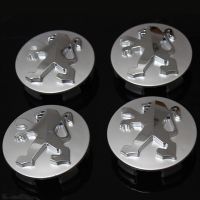 4pcs x 60mm Car Wheel Center Hub Caps for Peugeot 206 207 2008 301 307 308 308S 3008 408 508 etc. yang are