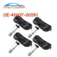 4ชิ้นล็อตรถ42607-0C091 426070C091สำหรับ2018 2019 2020 2021 2022 TOYOTA TUNDRA TPMS ความดันยาง Sensor Monitor 315เมกะเฮิร์ตซ์