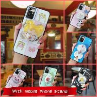 drift sand Cartoon Phone Case For ZTE Balde A72 5G Kickstand Durable Cover Soft Case Anti-dust foothold Cute TPU