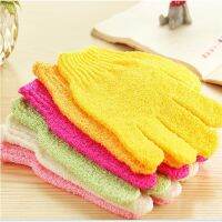 Bath Peeling Exfoliating Mitt Glove Shower Scrub Gloves Resistance Body Massage SpongeMoisturizing SPA Foam Rubbing Mud