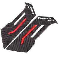 รถจักรยานยนต์ Anti Slip Tank Pad สติกเกอร์แก๊สเข่า Traction Side Pad สำหรับ Aprilia TUAREG 660 TUAREG660 2022-