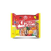 มาม่าเกาหลี ottogi jin ramen (진라면) spicy 120 g มาม่าจินbts