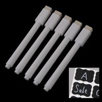 【YD】 5Pcs Erasable Chalk Pen/Marker Glass Windows Chalkboard Blackboard