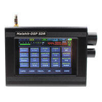 Uche V1.10D ใหม่50K-2Ghz Malachite SDR ซอฟต์แวร์อัพเดตวิทยุ Malahit DSP ตัวรับ SDR/3.5 "LCD/แบตเตอรี่/ลำโพง/กล่องโลหะ