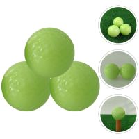 【YF】✁❍❖  Golfs Balls Night Rubber Golfing Glowing Supply Practice Plaything