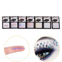 [huguosheng] New Jewel Eyes แต่งหน้าคริสตัลตาสติกเกอร์รอยสักเพชร Glitter Makeup Sticker