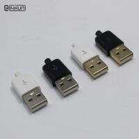 10ชิ้น Usb แบบ Diy ประเภทการเชื่อม5pin หัวต่อตัวผู้3 In 1ชุบนิกเกิลอะแดปเตอร์ชุบทองสำหรับ Apple Iphone 4