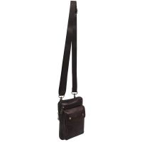 Mva One-Shoulder Crossbody Bag Retro Leather Waist Bag Multi-Functional Bag Fashion Business Crossbody Bag