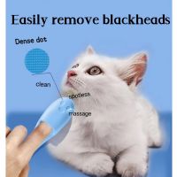 Portable Cat Cleaning Black Chin Brush Can Help Wipe the Silicone Brush to Clean the Tears and  Grease Dirt of Pet Cats and Dogs Brushes  Combs