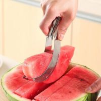 1PC Stainless Steel Watermelon Slicing Knife Fruit Separator Watermelon Slicing Artifact Kitchen Accessories Graters  Peelers Slicers