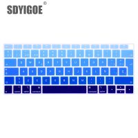 Spanish Chile Laptop keyboard cover for macbook air 13 A1932 EU Keyboard Cover Color protective film display keyboard stickers