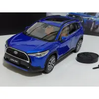 ของเล่น Die-Casting ของขวัญวันหยุด Faw Corolla Cross Rongfang Suv 1/18สเกลโมเดลรถโลหะผสมของสะสมของที่ระลึก