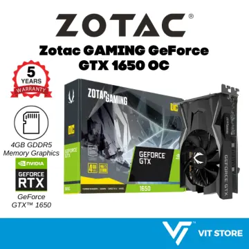 Shop Latest Zotac Gtx 1650 Oc online | Lazada.com.my