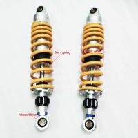 Amortiguador De Resorte Para Motocicleta,Suspension Trasera สามารถปรับได้ Para Yamaha Y Honda, 1 Para,305Mm, 320Mm, 330Mm, 340Mm, 345Mm, 350Mm, 360Mm, 8Mm