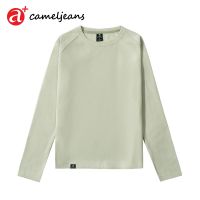 Cameljeans เสื้อยืด ผ้าฟลีซ ขั้วโลก อบอุ่น สําหรับผู้หญิง