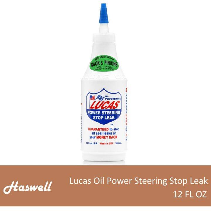 Philippine spot Lucas Oil Power Steering Stop Leak 12 oz. Lazada PH