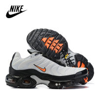 New Arrival HOT 【Original】 ΝΙΚΕ Ar* Max- Pluss- T- N- Mens Running Shoes Lightweight Sports Shoes Black Grey {Free Shipping}