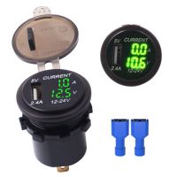 Voltage Meter Tester Led Display For Car Auto Motorcycle DC 12V 24V Mini Digital Voltmeter Ammeter Car Accessories