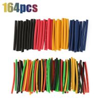 164 PCS Heat Shrink Tube Kit Shrinking Assorted Polyolefin Insulation Sleeving Heat Shrink Tubing Wire Heat-shrink Cable Electrical Circuitry Parts