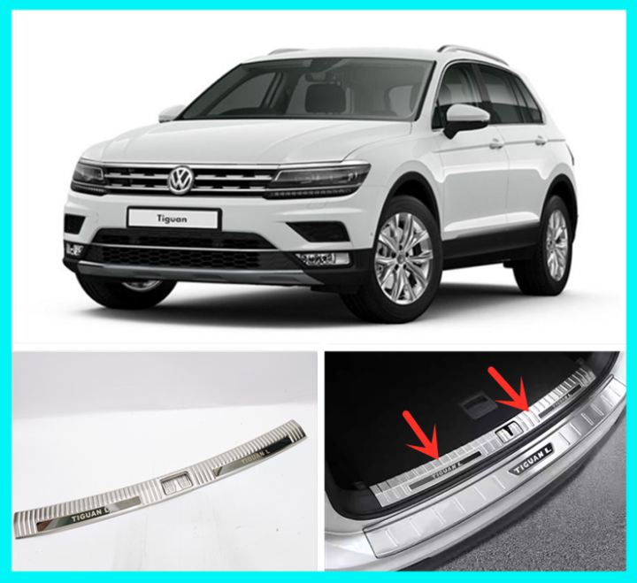 Volkswagen Tiguan 20182022 INNER Rear Bumper Guard Trunk Protector