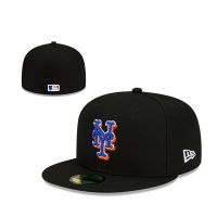 Hot High Quality M-L-B New York Mets Fitted Hat Mens Womens 59FIFTY Hats Sports Embroidered Caps