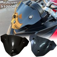 Motorcycle Windshield For BMW S1000R Windscreen Wind Deflector Speedometer Protector Visor S1000 R 2014 15 2016 2017 2018 Carbon