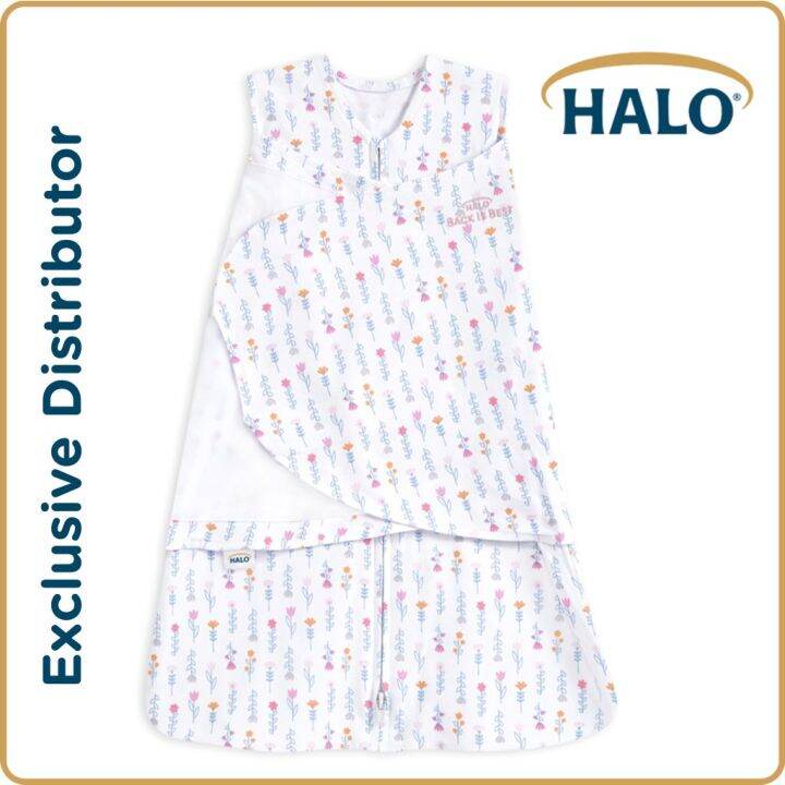 Halo Sleepsack Multiway Swaddle Flower Garden (sleep sack
