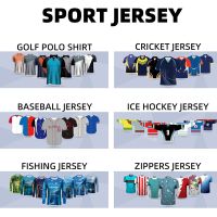 Jersey Football Hockey Golf Polo Cricket Baseball Ice Hockey Fishing Zippers Basketball Rowing Trisuit Soccer Tshirt Tracksuit