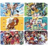 เสื่อการ์ดเกม PTCG Pokemon ขนาด60*35*0.2ซม. เสื่อสำหรับต่อสู้กับปิกาจู Raichu Mewtwo โปเกมอน Gengar เทรนเนอร์อนิเมะของเล่นของขวัญ