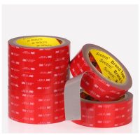 ☍℡ 3M 4910 VHB Acrylic Double Sided Adhesive Heavy Duty Transparent Trackless Scotch Nano Foam Tape For Car DIY Crafts Home Deco