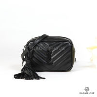 YSL MARSUPIO LOU 16 BLACK CALF BHW