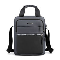 Large Capacity Shoulder Bag For Men 2021 Casual Waterproof Nylon Messenger Bag Black Business A4 Paper Travel Handbags Sac