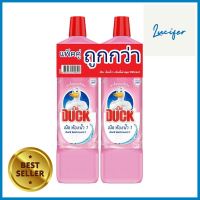 น้ำยาทำความสะอาดห้องน้ำ เป็ด 900ml แพ็กคู่ ชมพู กลิ่นพิ้งค์ สมูทBATHROOM CLEANER DUCK 900ML PINK SMOOTH 2PCS PINK **บริการเก็บเงินปลายทาง**