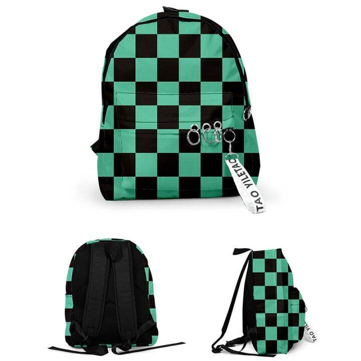 COD Demon Slayer Kimetsu no Yaiba Backpack Anime Backpack Casual Backpack Nezuko Tanjirou Giyuu