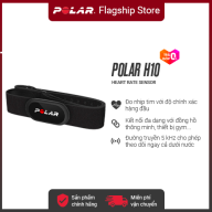 Dây đeo cảm biến đo nhịp tim Polar H10, sử dụng qua điện thoại thông minh, màn hình cảm ứng màu thumbnail