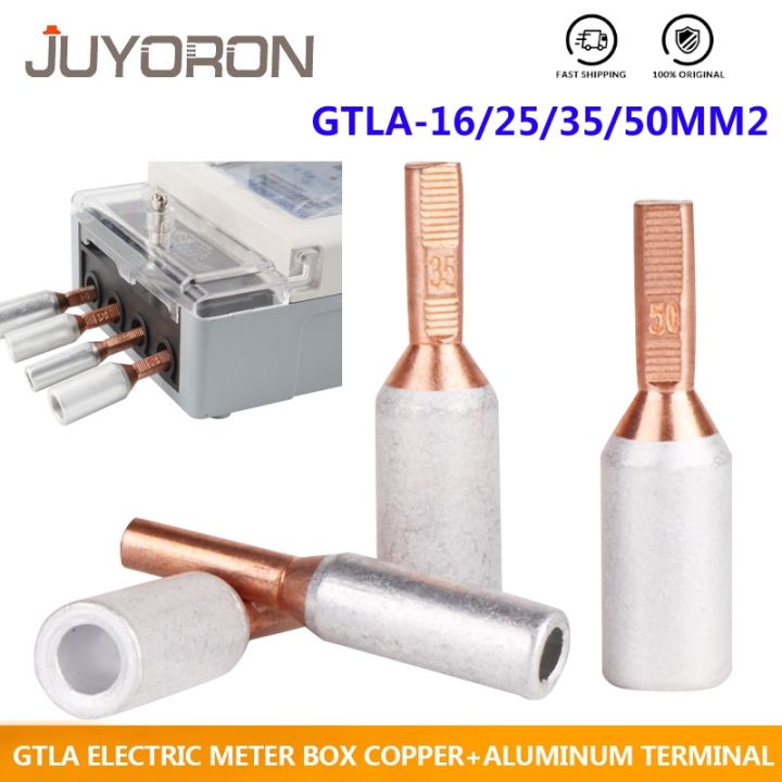 5-10pcs-gtla-10-16-25-35-10mm2-electric-meter-box-terminal-copper-aluminum-wire-connector-terminal-cable-lugs-bare-terminal
