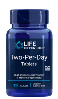 Life Extension  Two-Per-Day Tablets / 120 Tablets