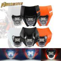 แผ่นไฟหน้า Led สำหรับ Ktm 300 Sx Mx 250 450 Kuip Crosbike Supermoto Aksesoris Salib ไฟหน้ารถจักรยานยนต์เอ็นดูโร่