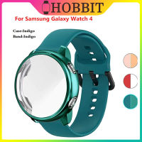 สายรัด + เคสสำหรับ Samsung Galaxy Watch 4แบบคลาสสิก46มม. 42มม. 44มม. 40มม. ปลอกป้องกันซิลิโคนสายนาฬิกาข้อมืออัจฉริยะ TPUBumper