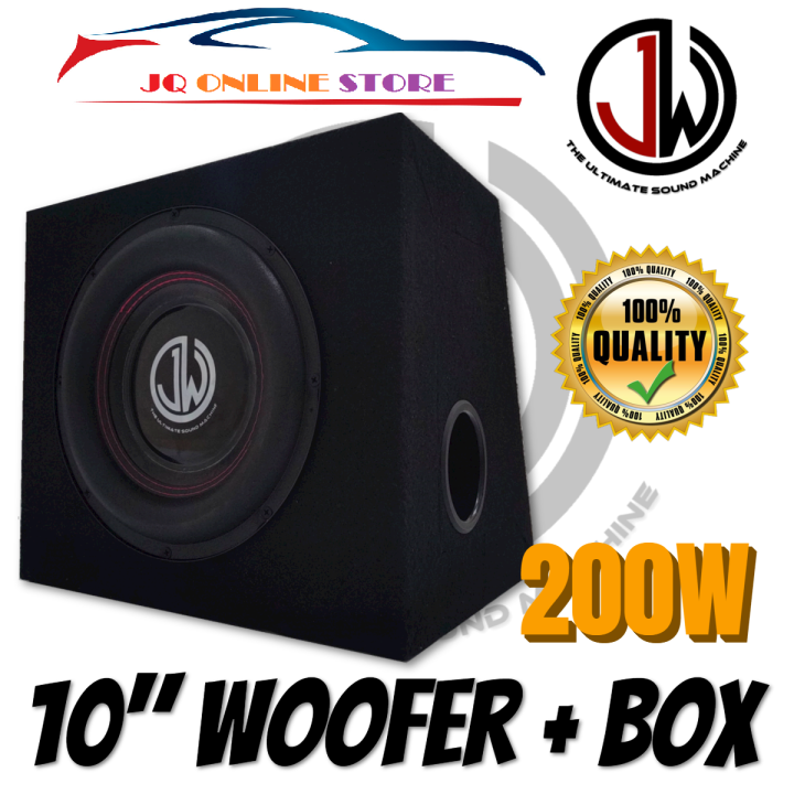 JW HIFI Woofer 10 inch / Woofer Speaker / Car Woofer Box / Woofer Set