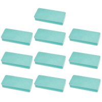 10Pcs Kalimba Keyboard Polishing Block Double Sided Sponge Polish Strips for Thumb Pianos